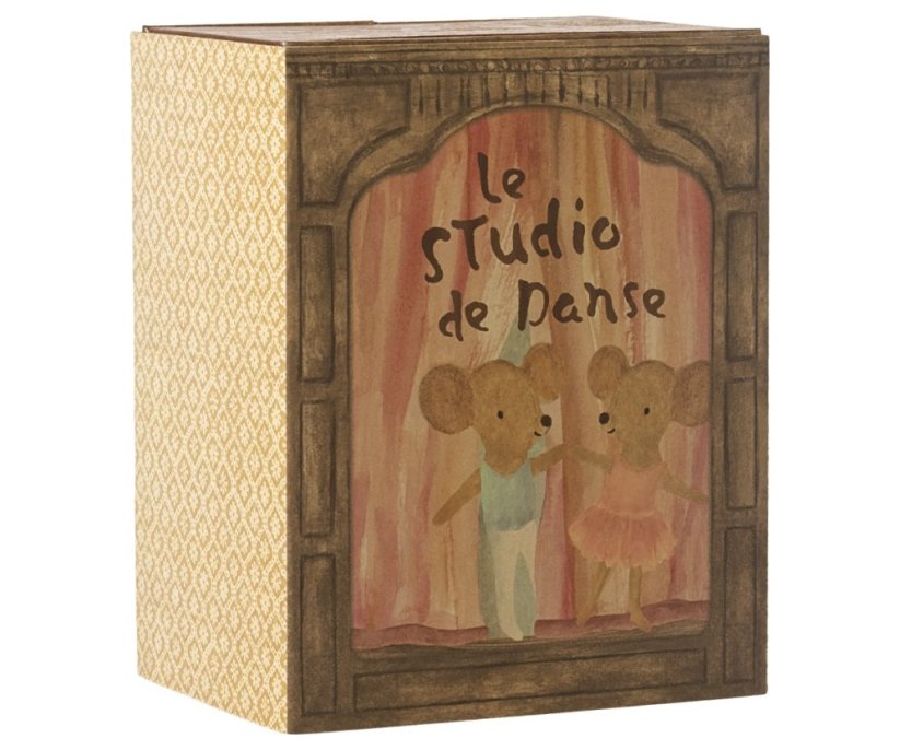 Baletné myšky v tanečnom štúdiu