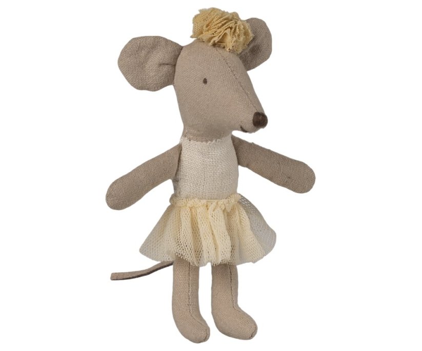 Myška baletka Malá sestra Off white