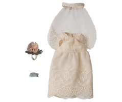 Svadobné oblečenie pre myšky Mama