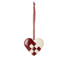 Kovová ozdoba Srdce Small Red