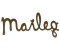 Logo Maileg Gold