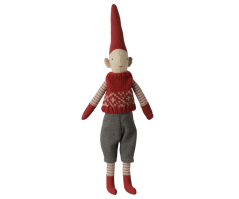 Pixy Chlapec veľkosť 1 Red knitted vest