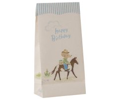 Darčekové tašky Happy birthday Cowboy