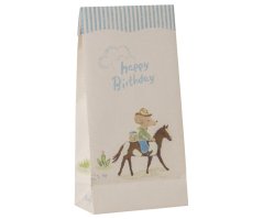 Darčekové tašky Happy birthday Cowboy