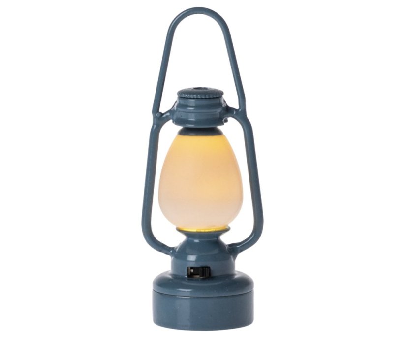 Miniatúrny vintage lampášik Blue
