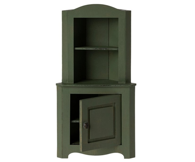 Rohová skriňa Dark Green
