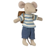 Oblečenie pre myšky Veľký brat Brown