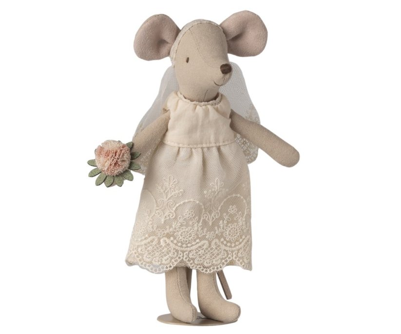 Svadobné oblečenie pre myšky Mama