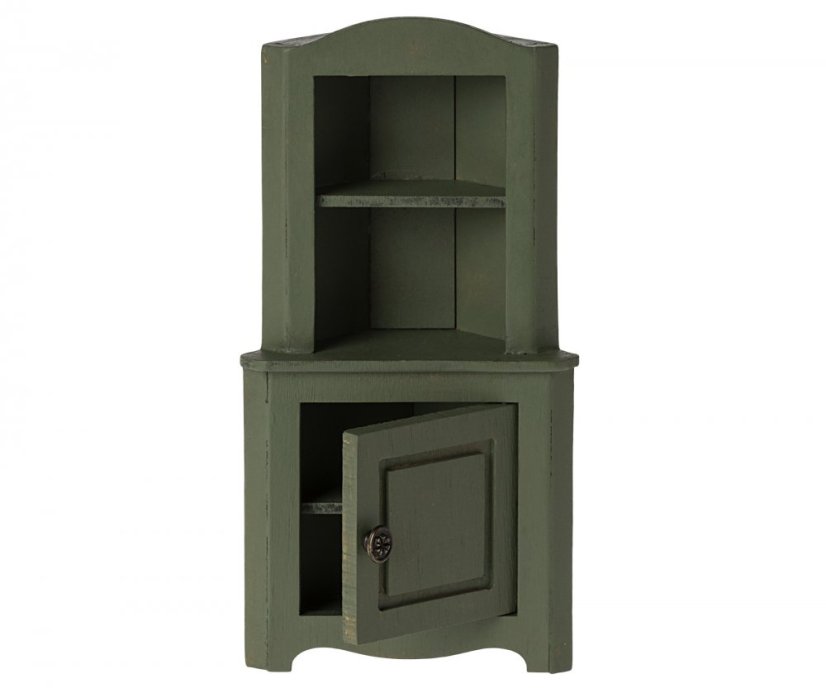 Rohová skrinka Dark Green