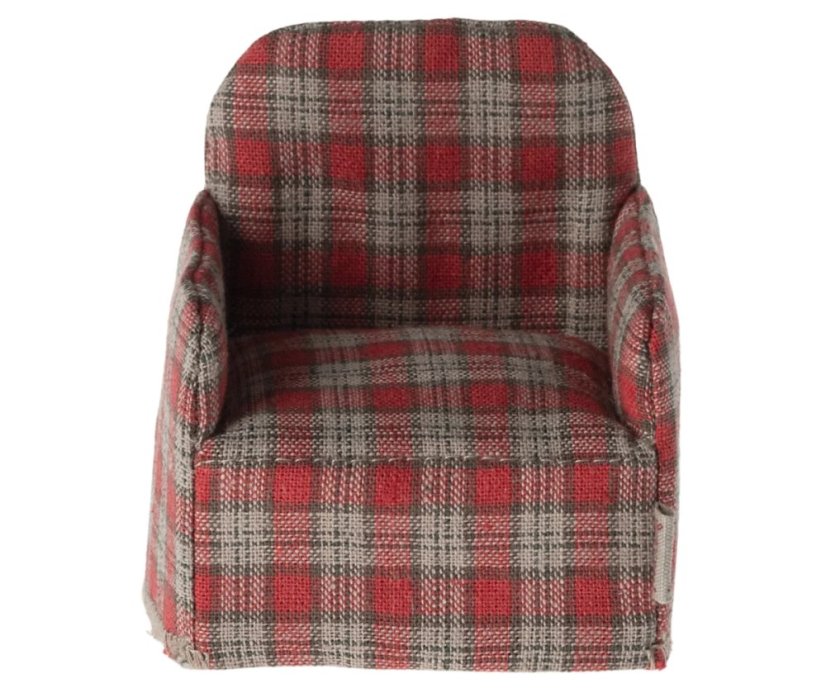 Kreslo Red checker
