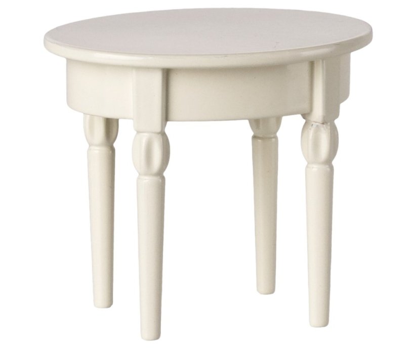 Vintage odkladací stolík Off white