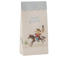 Darčekové tašky Happy birthday Cowboy