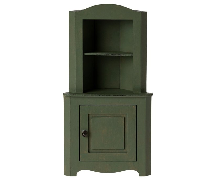 Rohová skriňa Dark Green