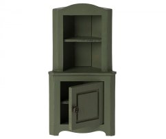 Rohová skrinka Dark Green