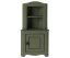 Rohová skrinka Dark Green