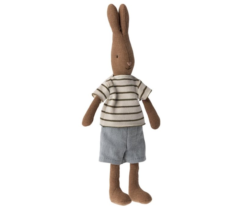 Králik veľkosť 1 Pruhovaná blúzka a šortky