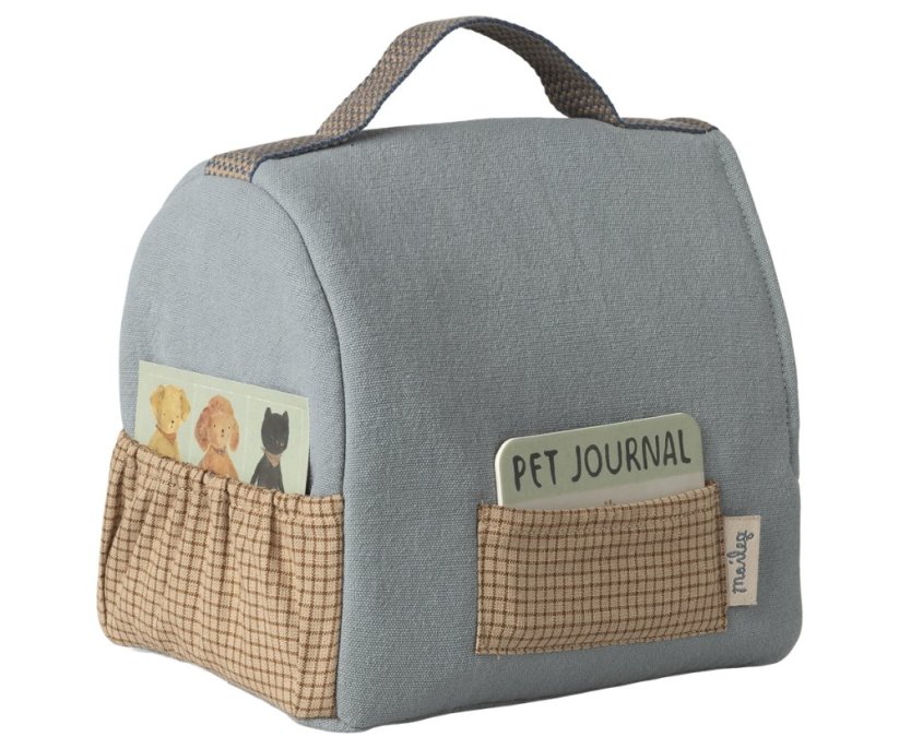 Prepravka pre plyšové zvieratká Dusty blue