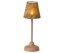 Vintage stojaca lampa Dark powder
