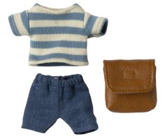 Oblečenie pre myšky Veľký brat Brown