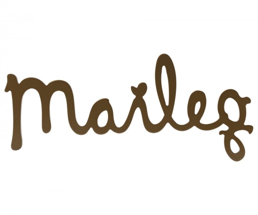 Logo Maileg Gold Logo Maileg Gold